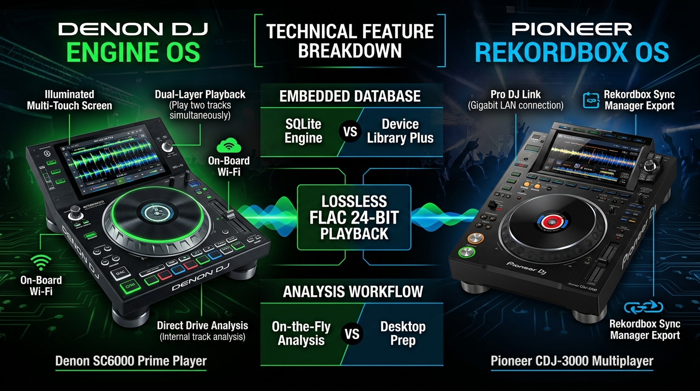 Engine DJ 4.0 vs Rekordbox 7 Architecture and USB Workflow Comparison
